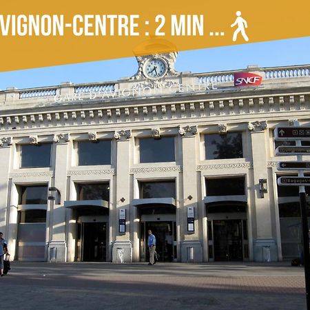 아비뇽 Le Rive Droite - Gare Centre - Wifi - Terrasse - Face Remparts 아파트 외부 사진