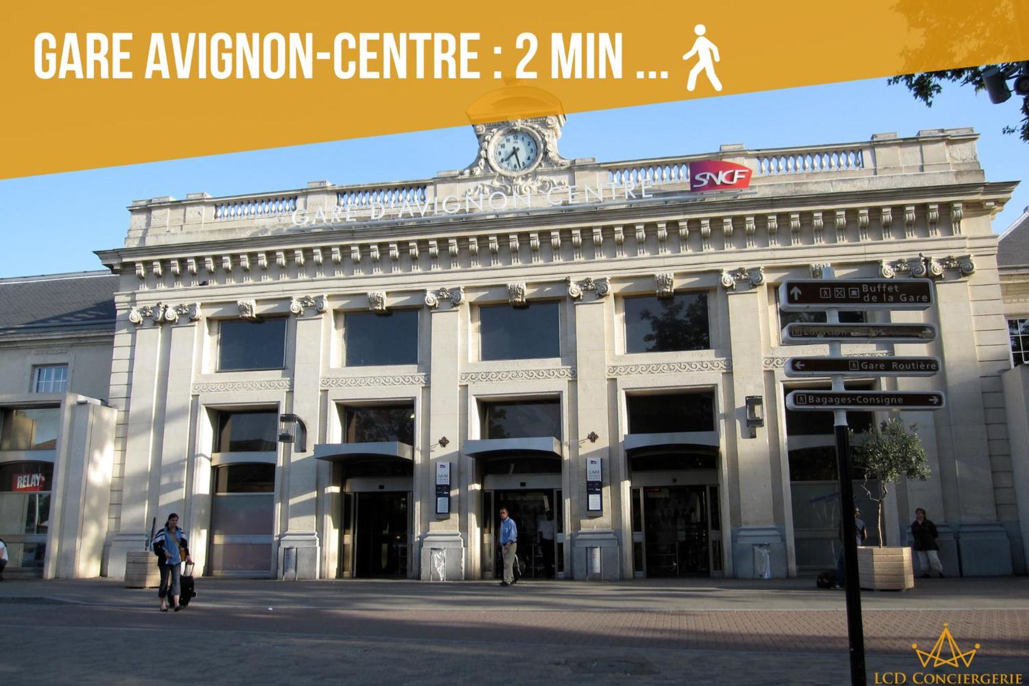 아비뇽 Le Rive Droite - Gare Centre - Wifi - Terrasse - Face Remparts 아파트 외부 사진