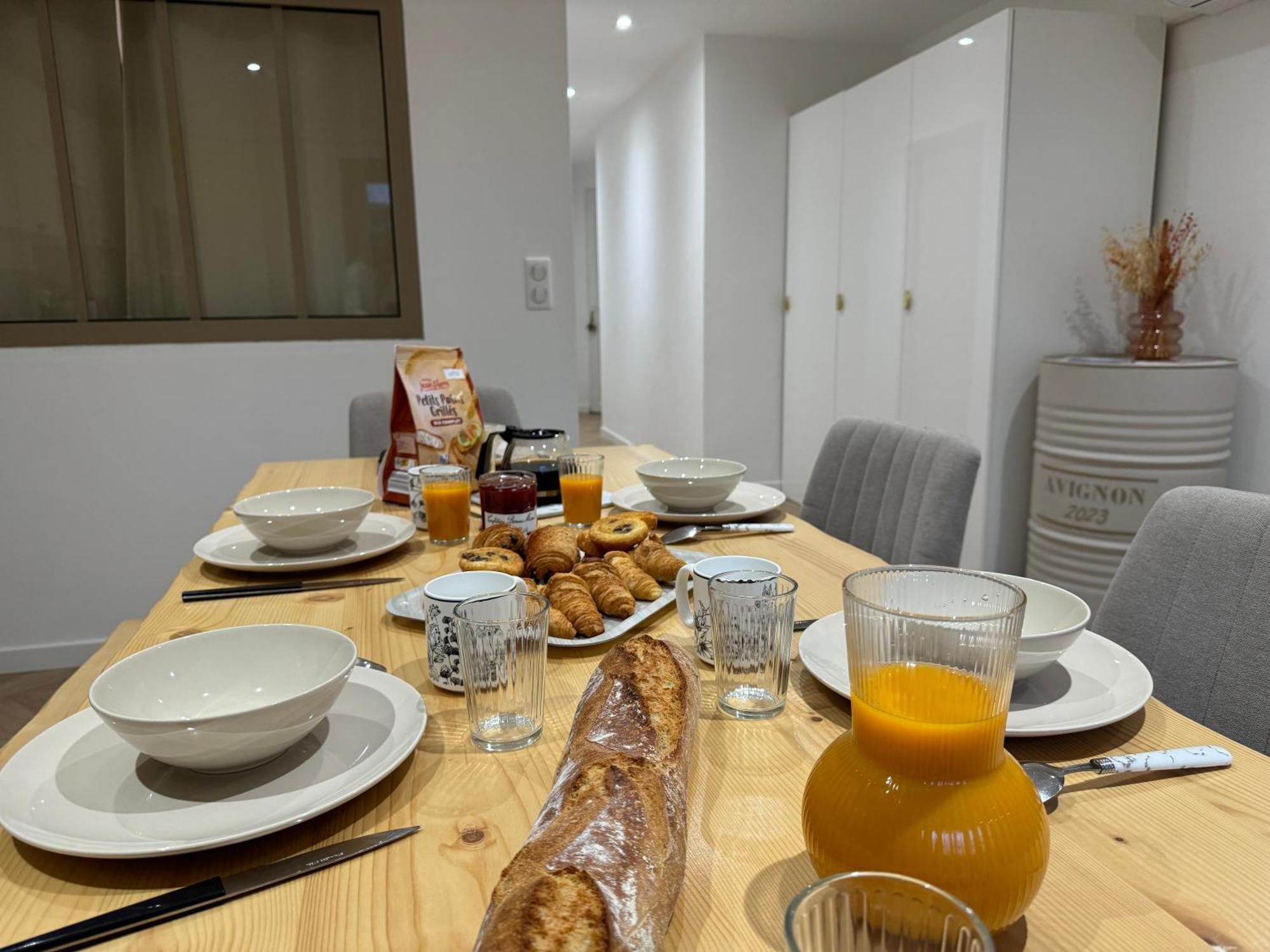 아비뇽 Le Rive Droite - Gare Centre - Wifi - Terrasse - Face Remparts 아파트 외부 사진